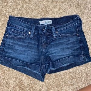 GUESS jean shorts size 25